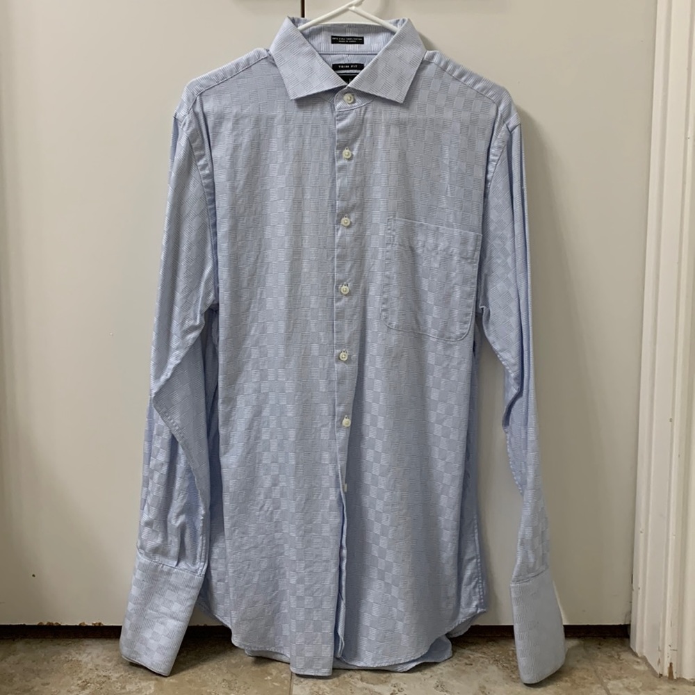 Neiman Marcus Trim Fit Dress Shirt [16 34/35]